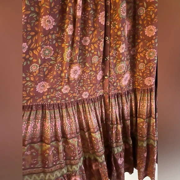 Spell & The Gypsy Utopia Gown Berry - Picture 5 of 11